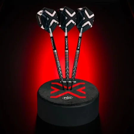 Winmau Letky Prism Delta - Blade X - Metallic Black & Silver W6915.808