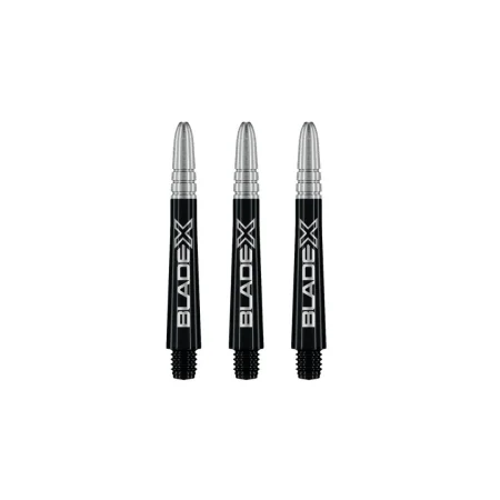 Winmau Násadky Vecta Blade X - medium - black & silver