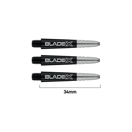 Winmau Násadky Vecta Blade X - short - black & silver