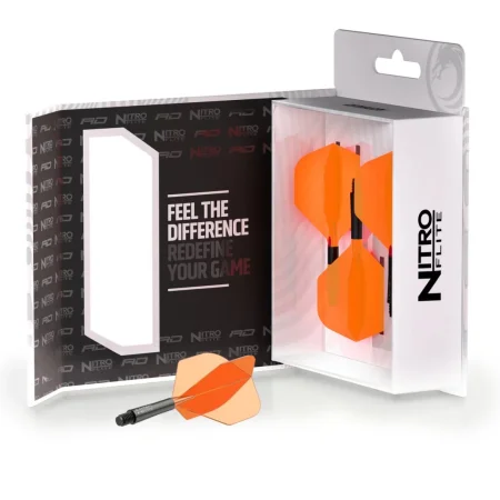 Red Dragon Letky Nitro Flite - No2 - black & orange - short