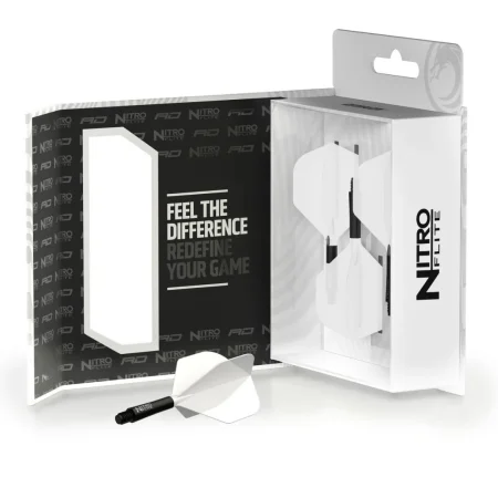 Red Dragon Letky Nitro Flite - No2 - black & white - short