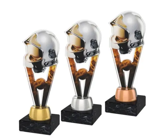 Akrylátová trofej ACUTMINIM08 | Hasiči Výška cm: 16, Barva: zlato, Podstavec: černý