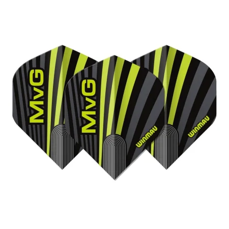 Winmau Letky Prism Delta - Michael van Gerwen - Grey & Green W6915.819