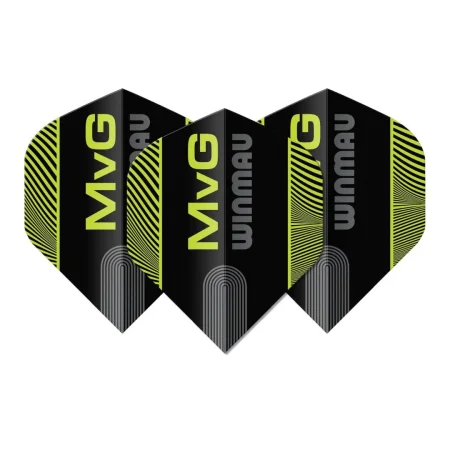 Winmau Letky Prism Delta - Michael van Gerwen - Black & Green W6915.818