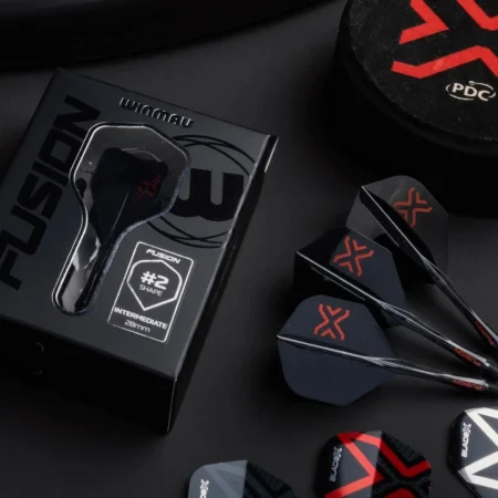 Winmau Letky Fusion Blade X - No2 - black - medium