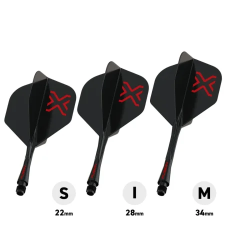 Winmau Letky Fusion Blade X - No2 - black - midi