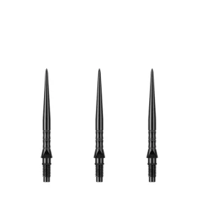 Winmau Kovové hroty - Switch Points - Wave - Black - 26 mm