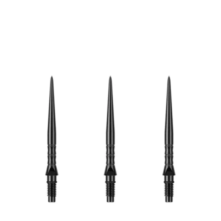 Winmau Kovové hroty - Switch Points - Wave - Black - 26 mm