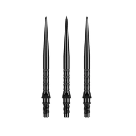 Winmau Kovové hroty - Switch Points - Wave - Black - 26 mm