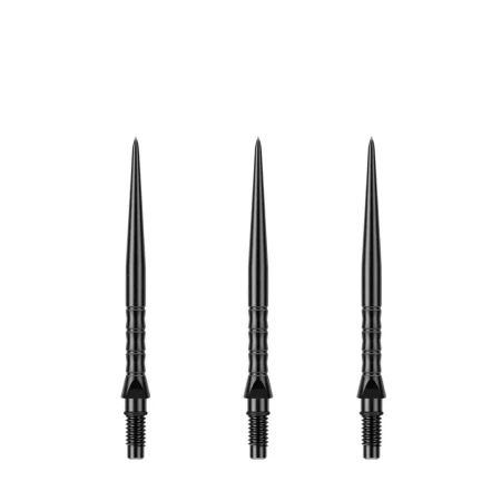 Winmau Kovové hroty - Switch Points - Wave - Black - 26 mm
