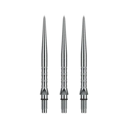 Winmau Kovové hroty - Switch Points - Wave - Silver - 26 mm