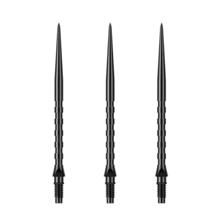 Winmau Kovové hroty - Switch Points - Groove - Black - 26 mm