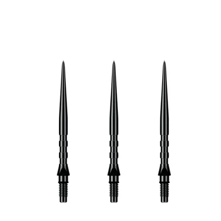 Winmau Kovové hroty - Switch Points - Groove - Black - 26 mm