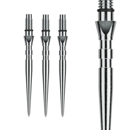 Winmau Kovové hroty - Switch Points - Groove - Silver - 26 mm