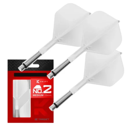 Target - darts Letky K-Shift - No2 - Medium - White TRG410545