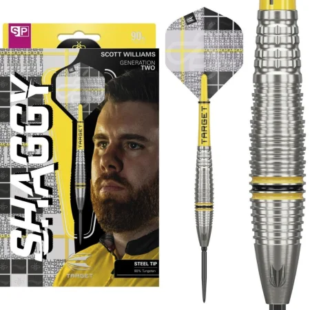 Target - darts Šipky Steel Scott Williams - G2 - Swiss Point - 23g