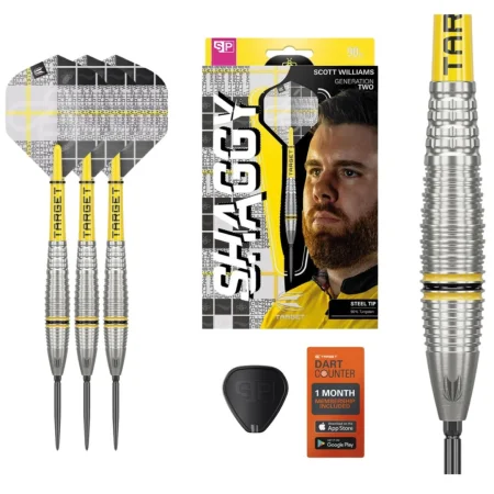 Target - darts Šipky Steel Scott Williams - G2 - Swiss Point - 23g