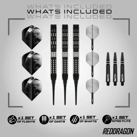 Red Dragon Šipky Recon - Parallel - 20g