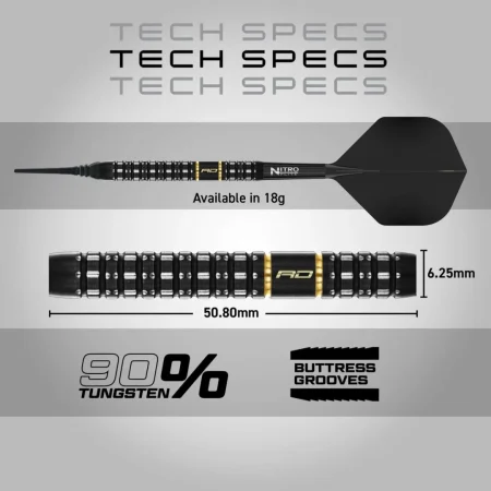 Red Dragon Šipky Ascend - Parallel - 20g