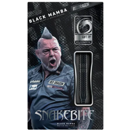 Red Dragon Šipky Peter Wright - Black Mamba - 20g