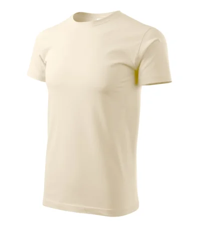 Tričko pánské Basic 129 - M - mandlová