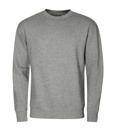Mikina unisex Crew 426 - S - tmavě šedý melír