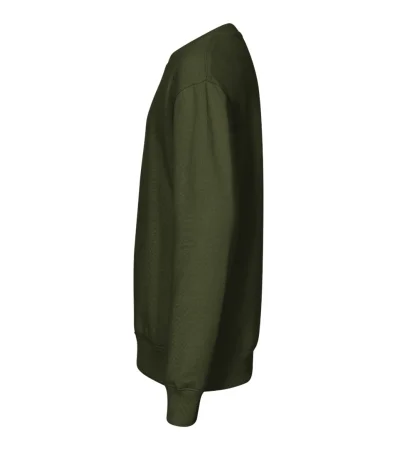Mikina dětská Crew 427 - 158 cm/12 let - military