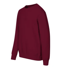 Mikina dětská Crew 427 - 134 cm/8 let - garnet
