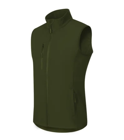 Softshellová vesta pánská Trail 568 - L - military