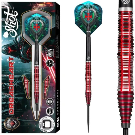 Shot Šipky Steel Future Knights - Dreadheart - 23g