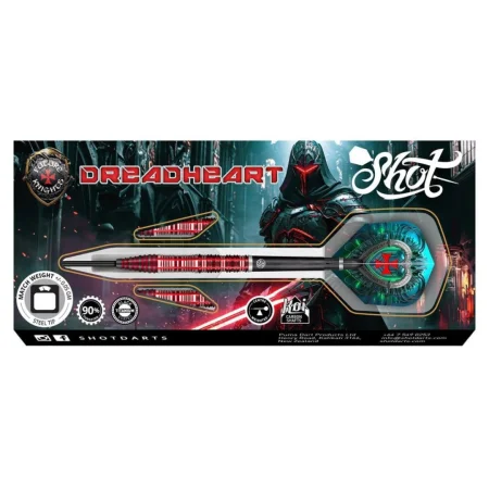 Shot Šipky Steel Future Knights - Dreadheart - 23g