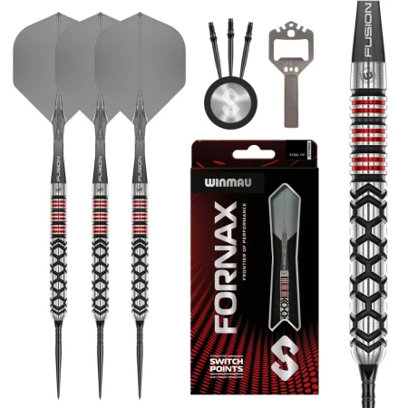 Winmau Šipky Steel Fornax - Parallel - Switch Point - 22g