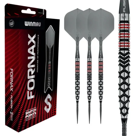 Winmau Šipky Steel Fornax - Tapered - Switch Point - 21g