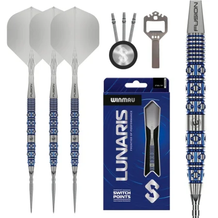 Winmau Šipky Steel Lunaris - Tapered - Switch Point - 22g