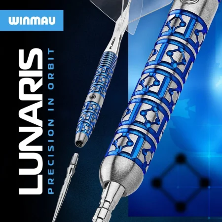 Winmau Šipky Steel Lunaris - Tapered - Switch Point - 22g