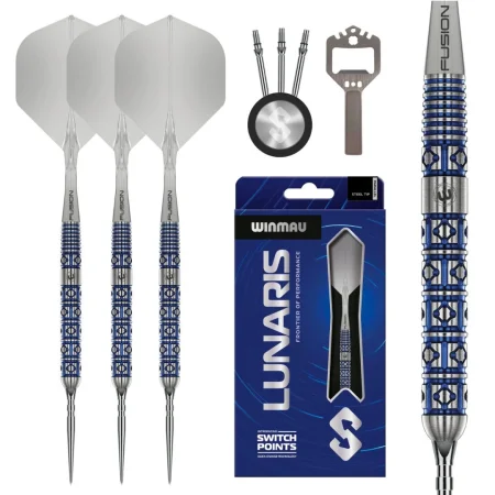 Winmau Šipky Steel Lunaris - Parallel - Switch Point - 23g