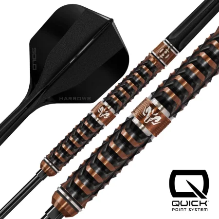Harrows Šipky Steel Wolfram Trinity - Quick Point - 21g