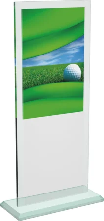 Skleněná trofej CRTG20001M4 | Golf Výška cm: 25