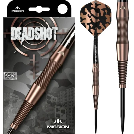 Mission Šipky Steel Dead Shot - 21g