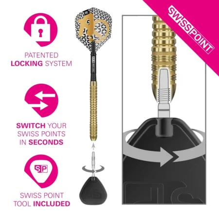 Target - darts Šipky Steel Bolide Envy 04 - Swiss Point - 21g