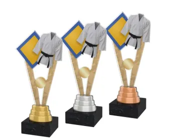 Akrylátová trofej ACUTM15 Výška cm: 26, Barva: zlato, Podstavec: černý