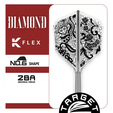 Target - darts Letky K-Flex Japan - Diamond Kosuzu Iwao - No6 - Medium - TRGJ410241
