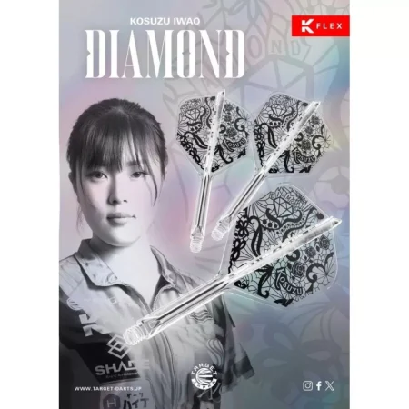 Target - darts Letky K-Flex Japan - Diamond Kosuzu Iwao - No6 - Medium - TRGJ410241