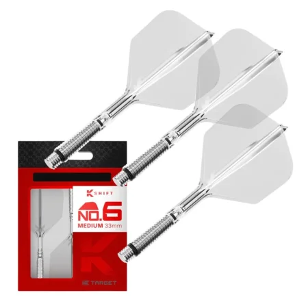 Target - darts Letky K-Shift - No6 - Medium - Clear TRG410557