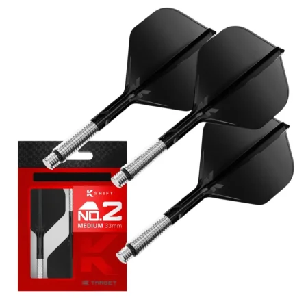 Target - darts Letky K-Shift - No2 - Medium - Black TRG410548