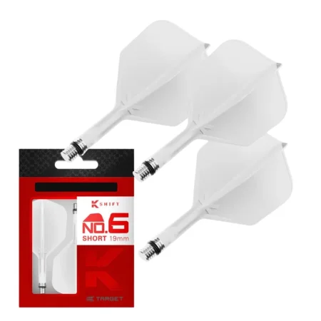 Target - darts Letky K-Shift - No6 - Midi - White TRG410541