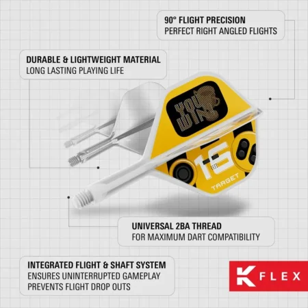 Target - darts Letky K-Flex - You Win - No2 - Short - TRG410591