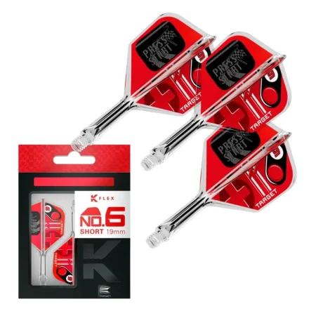 Target - darts Letky K-Flex - Press Start - No6 - Short - TRG410582