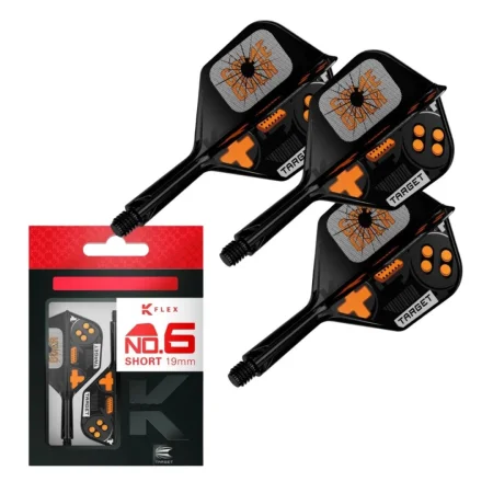 Target - darts Letky K-Flex - Game Over - No6 - Short - TRG410576