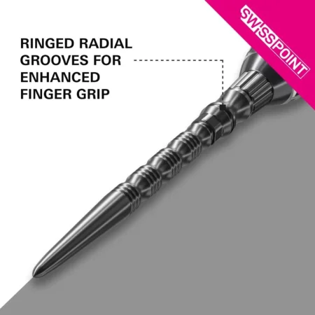Target - darts Kovové hroty - Swiss Points - Signature TRB - Black - 30 mm
